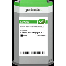 compatibile con Canon PGI-580pgbk XXL nero (1970C001)  Prindo Green XXL nero Cartuccia d'inchiostro