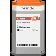 compatibile con Canon PGI-5bk nero (0628B001)  Prindo Classic nero Cartuccia d'inchiostro