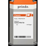 compatibile con Canon PGI-72r Rosso (6410B001)  Prindo Classic Rosso Cartuccia d'inchiostro