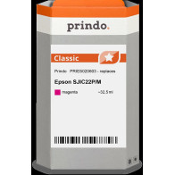 compatibile con Epson SJIC22P-M magenta  Prindo Classic magenta Cartuccia d'inchiostro