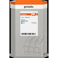 compatibile con Epson 104 ciano  Prindo Classic ciano Cartuccia d'inchiostro