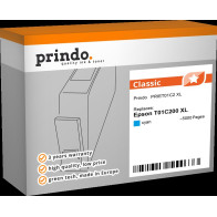 compatibile con Epson T01C200 XL ciano  Prindo Classic XL ciano Cartuccia d'inchiostro