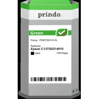 compatibile con Epson 202XL nero  Prindo Green XL nero Cartuccia d'inchiostro