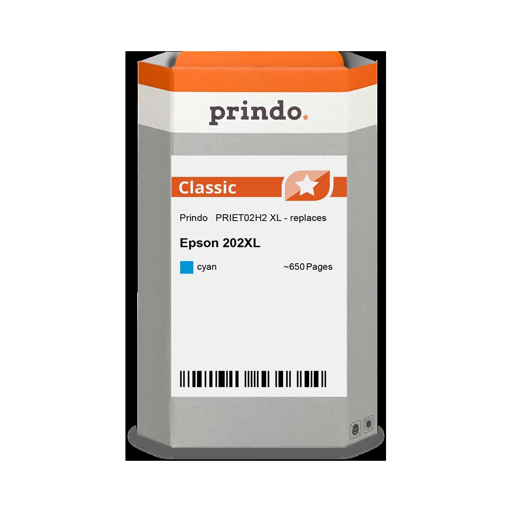 compatibile con Epson 202XL ciano  Prindo Classic XL ciano Cartuccia d'inchiostro