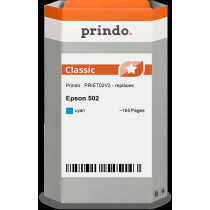 compatibile con Epson 502 ciano  Prindo Classic ciano Cartuccia d'inchiostro