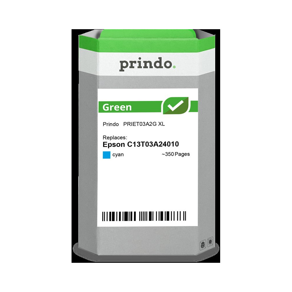 compatibile con Epson 603XL ciano  Prindo Green XL ciano Cartuccia d'inchiostro