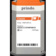 compatibile con Epson 478XL Grigio  Prindo Classic XL Grigio Cartuccia d'inchiostro