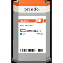 compatibile con Epson 405 ciano  Prindo Classic ciano Cartuccia d'inchiostro