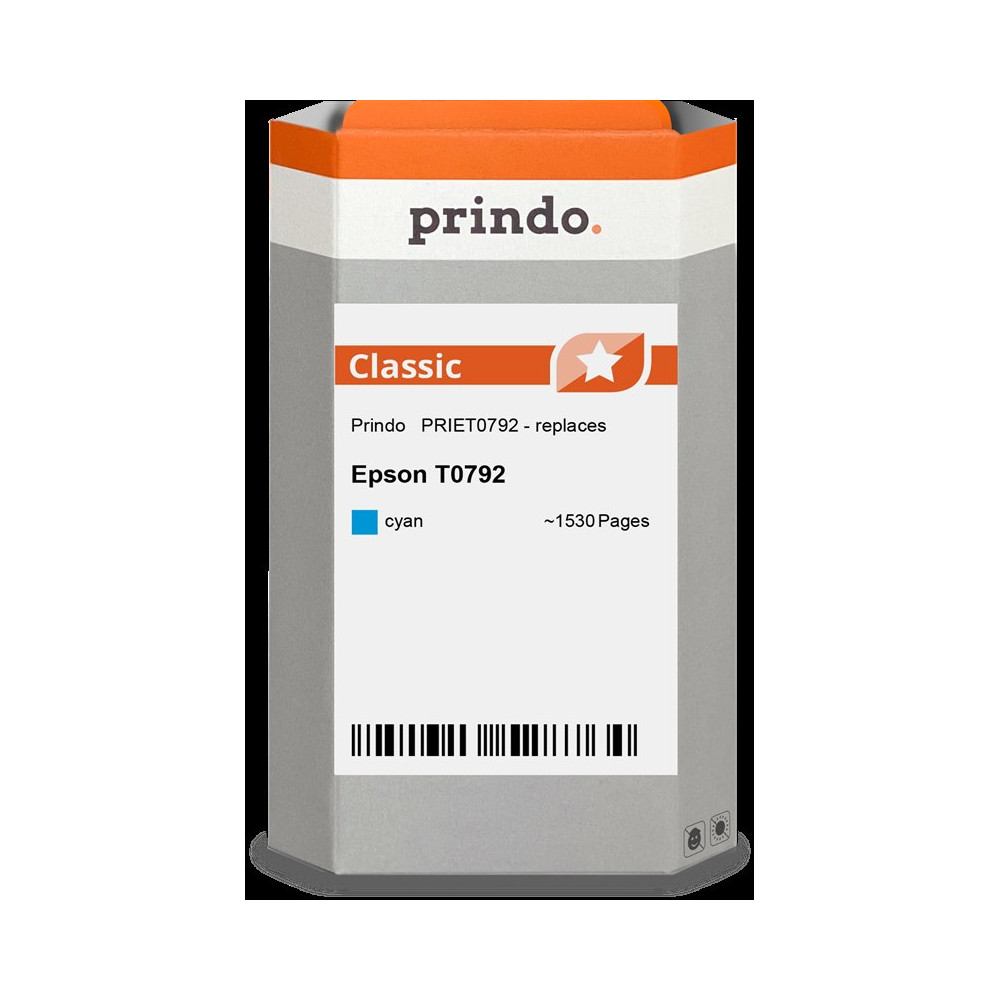 Prindo Classic ciano Cartuccia d'inchiostro