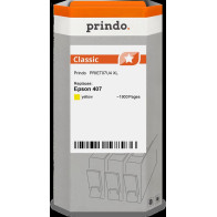 compatibile con Epson 407 giallo  Prindo Classic XL giallo Cartuccia d'inchiostro