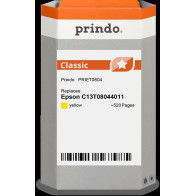 compatibile con Epson T0804 giallo  Prindo Classic giallo Cartuccia d'inchiostro