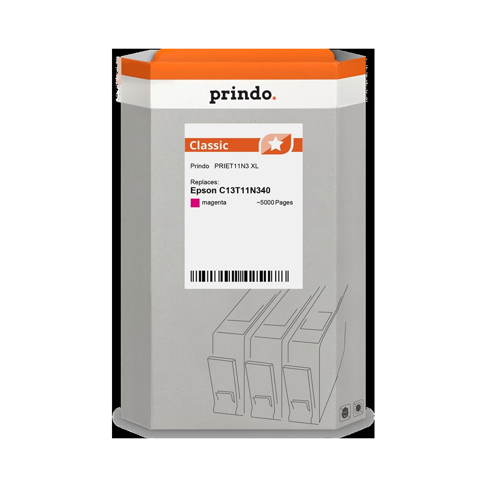 compatibile con Epson T11N3 magenta  Prindo Classic XL magenta Cartuccia d'inchiostro