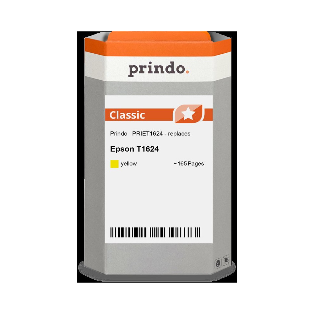 compatibile con Epson 16 giallo  Prindo Classic giallo Cartuccia d'inchiostro