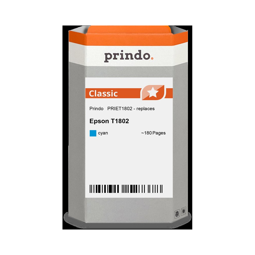 compatibile con Epson 18 ciano  Prindo Classic ciano Cartuccia d'inchiostro