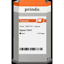 compatibile con Epson 18 XL nero  Prindo Classic XL nero Cartuccia d'inchiostro