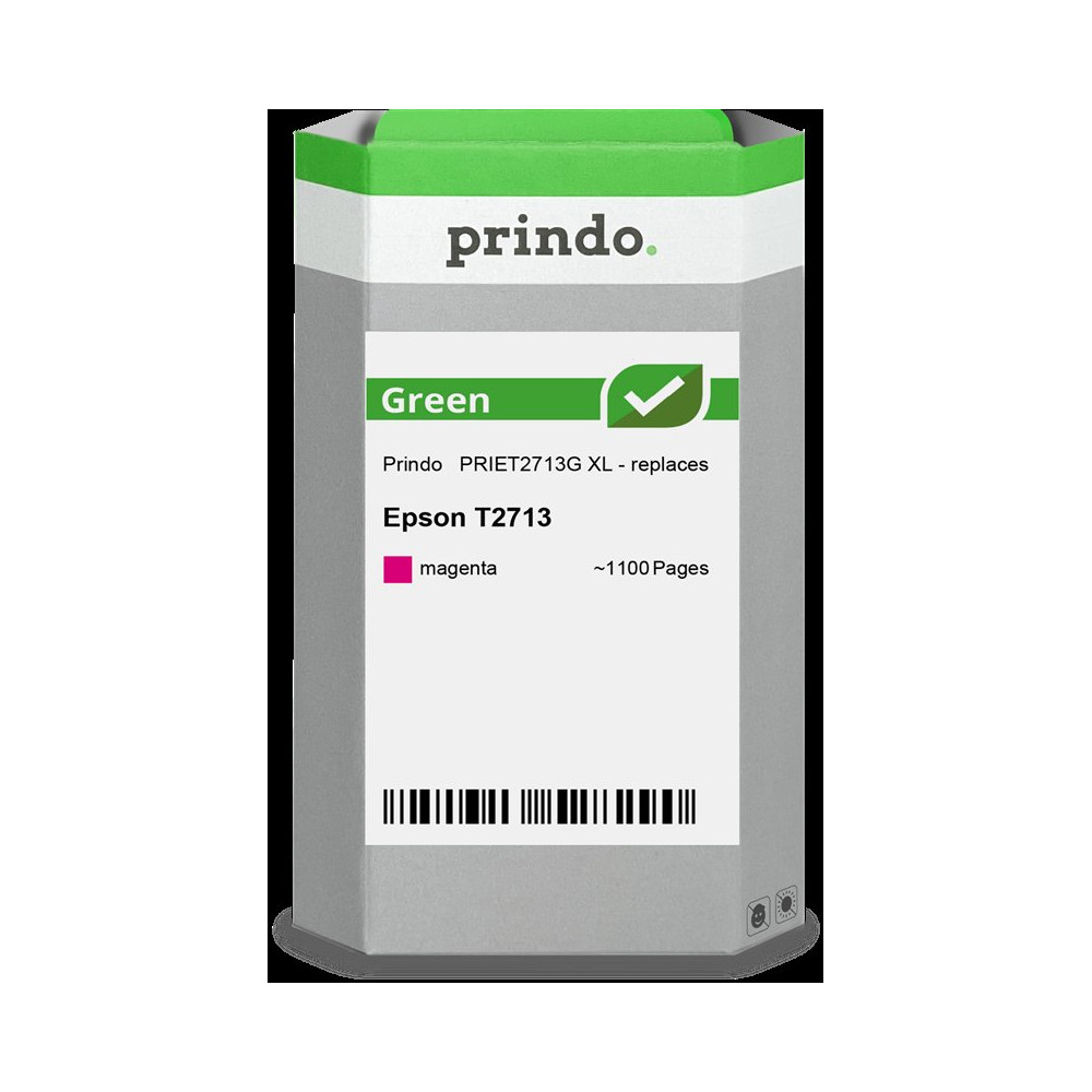 compatibile con Epson 27 XL magenta  Prindo Green XL magenta Cartuccia d'inchiostro