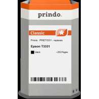 compatibile con Epson 33 nero  Prindo Classic nero Cartuccia d'inchiostro
