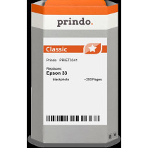 compatibile con Epson 33 Nero (Foto)  Prindo Classic Nero (Foto) Cartuccia d'inchiostro