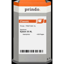 compatibile con Epson 33 XL Nero (Foto)  Prindo Classic XL Nero (Foto) Cartuccia d'inchiostro
