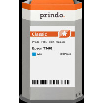compatibile con Epson 34 ciano  Prindo Classic ciano Cartuccia d'inchiostro
