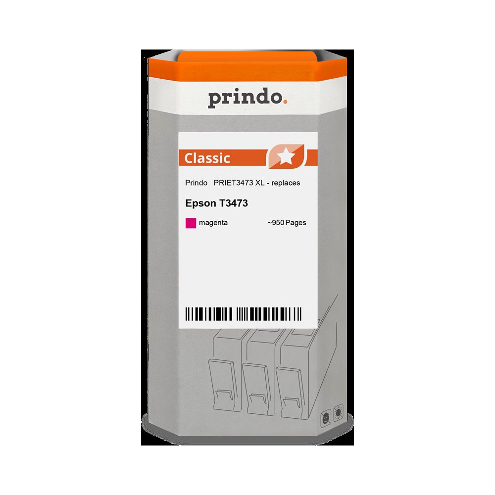 compatibile con Epson 34 XL magenta  Prindo Classic XL magenta Cartuccia d'inchiostro