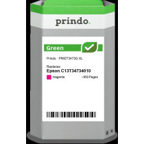 compatibile con Epson 34 XL magenta  Prindo Green XL magenta Cartuccia d'inchiostro