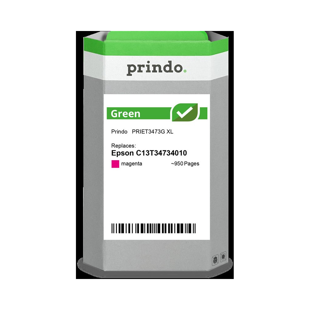 compatibile con Epson 34 XL magenta  Prindo Green XL magenta Cartuccia d'inchiostro