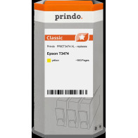 compatibile con Epson 34 XL giallo  Prindo Classic XL giallo Cartuccia d'inchiostro