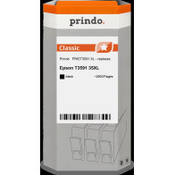 compatibile con Epson 35XL nero  Prindo Classic XL nero Cartuccia d'inchiostro