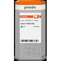 compatibile con Epson 35XL ciano  Prindo Classic XL ciano Cartuccia d'inchiostro