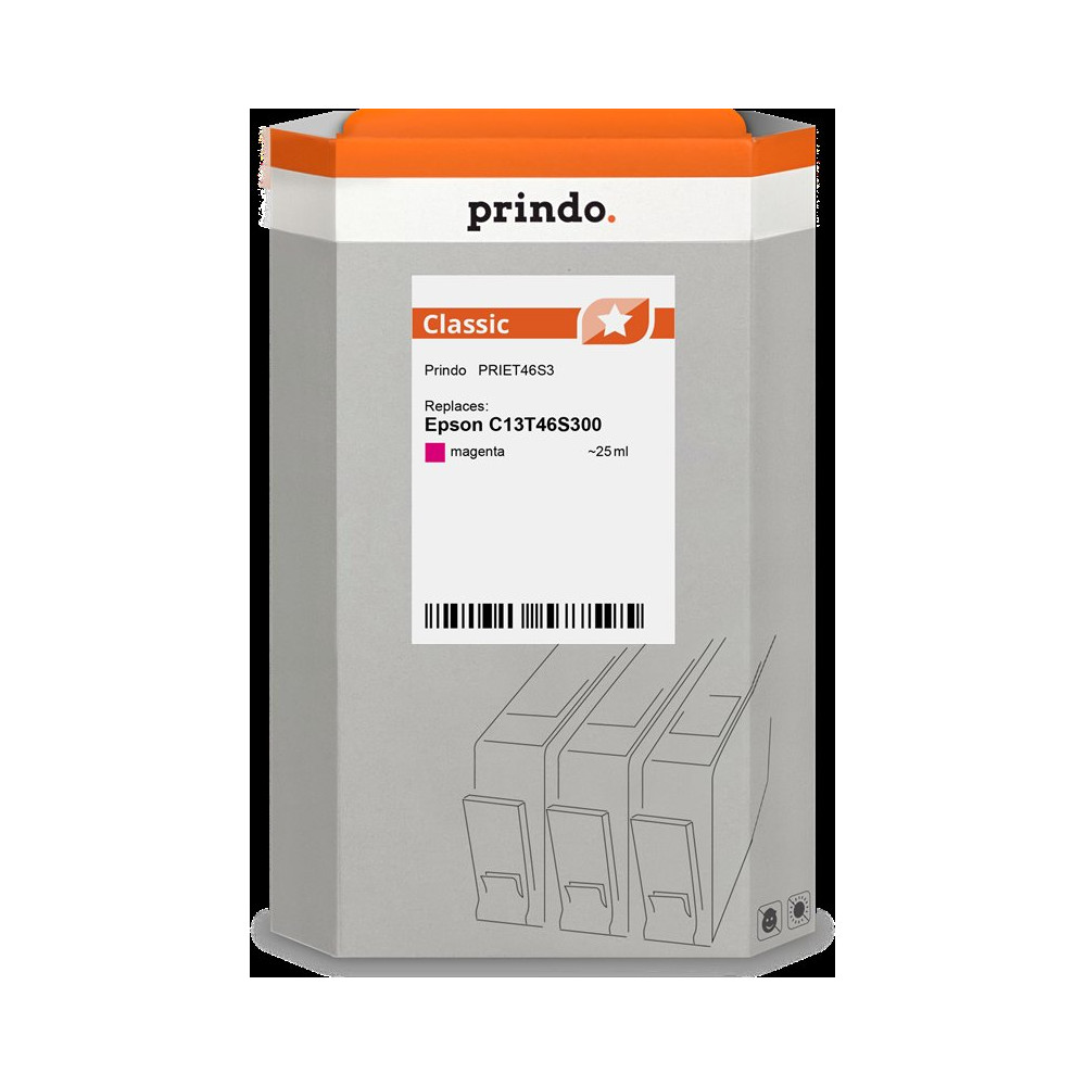 compatibile con Epson T46S3 magenta  Prindo Classic magenta Cartuccia d'inchiostro