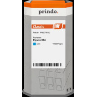 compatibile con Epson 664 ciano  Prindo Classic ciano Cartuccia d'inchiostro
