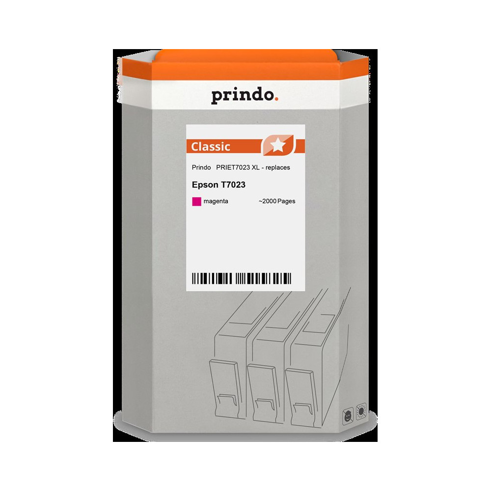 Prindo Classic XL magenta Cartuccia d'inchiostro
