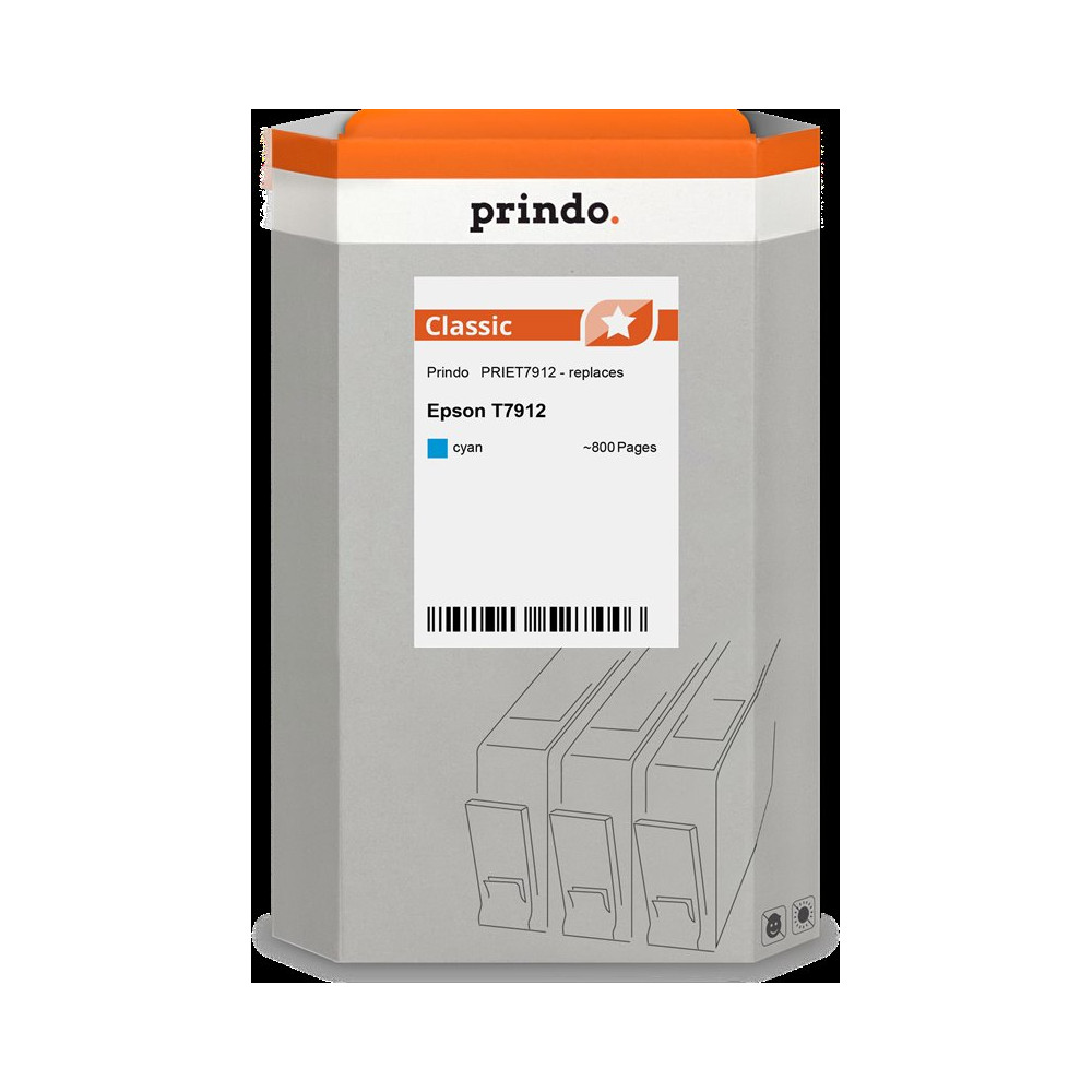 compatibile con Epson 79 ciano  Prindo Classic ciano Cartuccia d'inchiostro