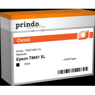 compatibile con Epson T9651 XL nero  Prindo Classic XL nero Cartuccia d'inchiostro