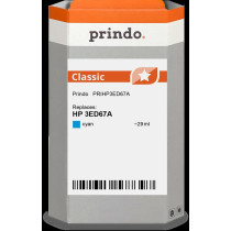 compatibile con HP 712 ciano  Prindo Classic ciano Cartuccia d'inchiostro