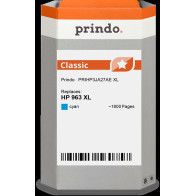 compatibile con HP 963 XL ciano  Prindo Classic XL ciano Cartuccia d'inchiostro