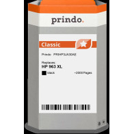 compatibile con HP 963 XL nero  Prindo Classic XL nero Cartuccia d'inchiostro