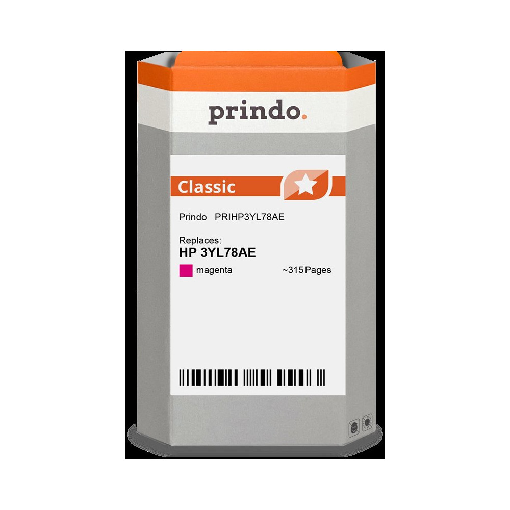 compatibile con HP 912 magenta  Prindo Classic magenta Cartuccia d'inchiostro