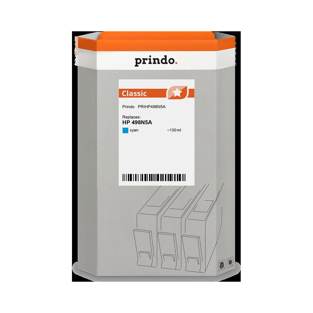 compatibile con HP 738 ciano  Prindo Classic ciano Cartuccia d'inchiostro