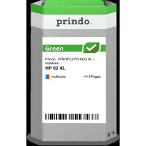 compatibile con HP 62 XL differenti colori  Prindo Green XL differenti colori Cartuccia d'inchiostro