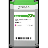 compatibile con HP 62 XL differenti colori  Prindo Green XL differenti colori Cartuccia d'inchiostro