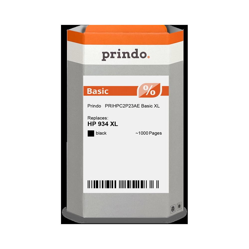 compatibile con HP 934 XL nero  Prindo Basic XL nero Cartuccia d'inchiostro