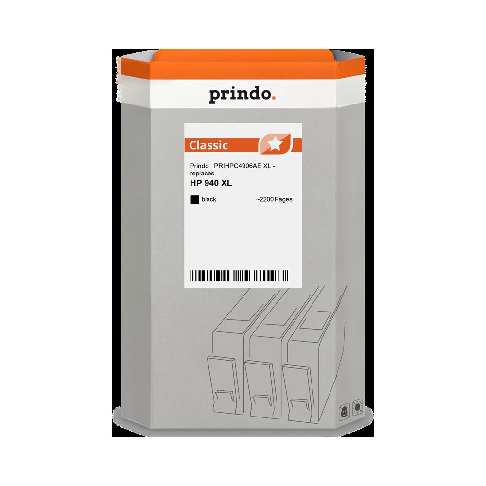 Prindo Classic XL nero Cartuccia d'inchiostro