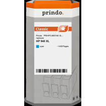 Prindo Classic XL ciano Cartuccia d'inchiostro