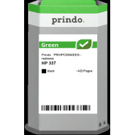 compatibile con HP 337 nero  Prindo Green nero Cartuccia d'inchiostro