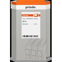 compatibile con HP 70 ciano (chiaro)  Prindo Classic ciano (chiaro) Cartuccia d'inchiostro