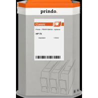 compatibile con HP 72 Nero (opaco)  Prindo Classic Nero (opaco) Cartuccia d'inchiostro