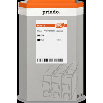 compatibile con HP 70 nero  Prindo Basic nero Cartuccia d'inchiostro