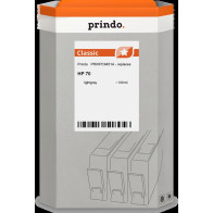 compatibile con HP 70 grigio (chiaro)  Prindo Classic grigio (chiaro) Cartuccia d'inchiostro